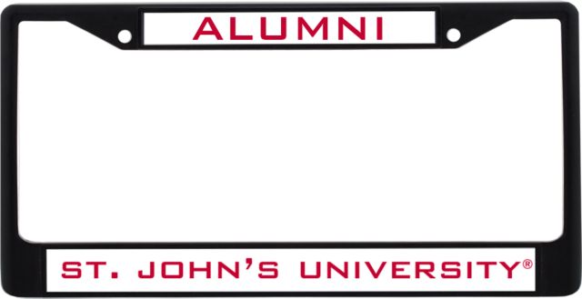 St. Johns Alumni Metal License Plate Frame in Alumni - ONLINE ONLY