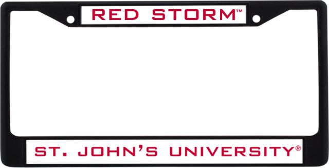 St. Johns Metal License Plate Frame in Storm - ONLINE ONLY