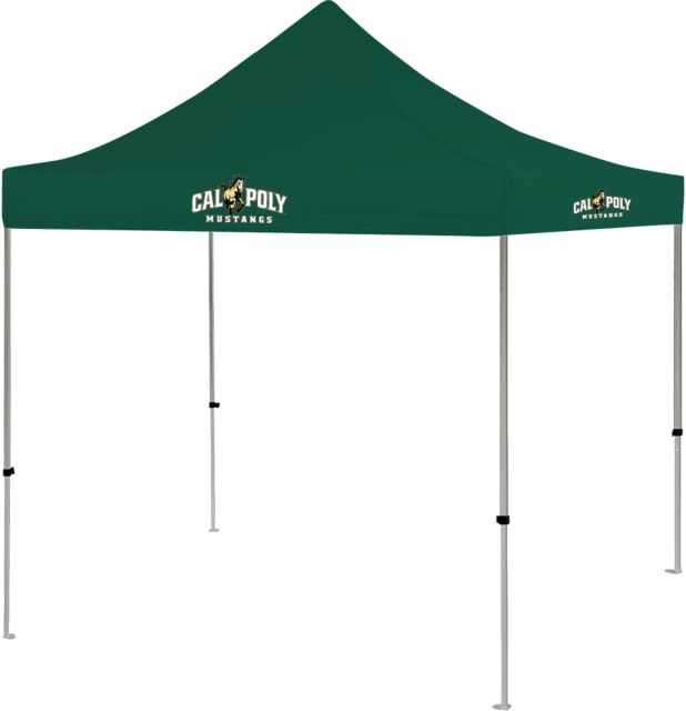 Cal Poly 9 ft x 9 ft Tent Athletic Primary Wordmark - ONLINE ONLY