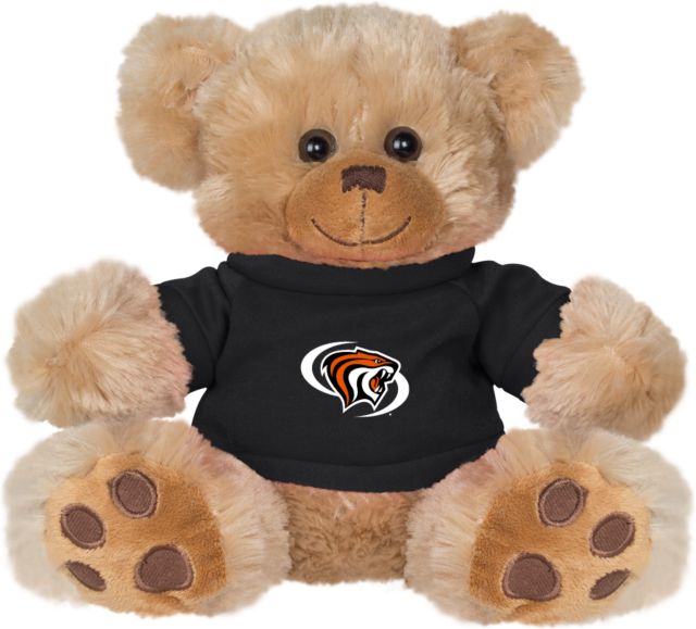 Pacific Tigers Plush Big Paw 8 1/2 inch Bear w/ Shirt Pacific Powercat Primary Mark - ONLINE ONLY