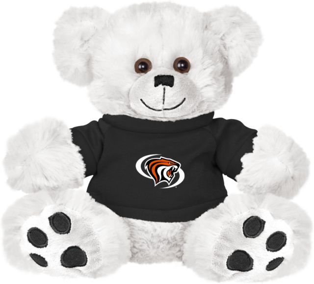 Pacific Tigers Plush Big Paw 8 1/2 inch Bear w/ Shirt Pacific Powercat Primary Mark - ONLINE ONLY