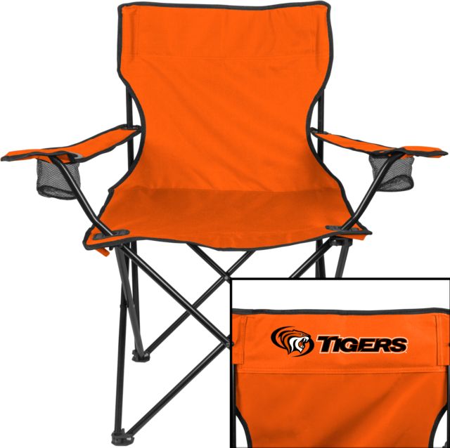 Pacific Tigers Deluxe Captains Chair Pacific Tiger Head Tigers - ONLINE ONLY