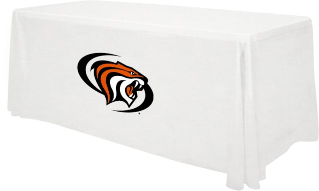 Pacific Tigers 6 foot Table Throw Pacific Powercat Primary Mark - ONLINE ONLY