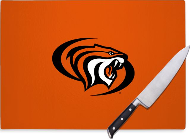 Pacific Tigers Cutting Board Pacific Powercat Primary Mark - ONLINE ONLY