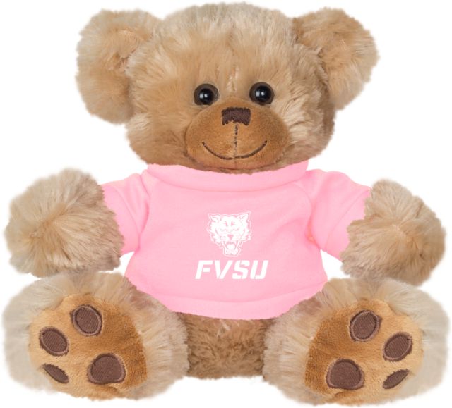 Fort Valley State Plush Big Paw 8 1/2 inch Bear w/Shirt Primary Mark - ONLINE ONLY