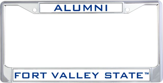 Fort Valley State Alumni Metal License Plate Frame in Alumni - ONLINE ONLY