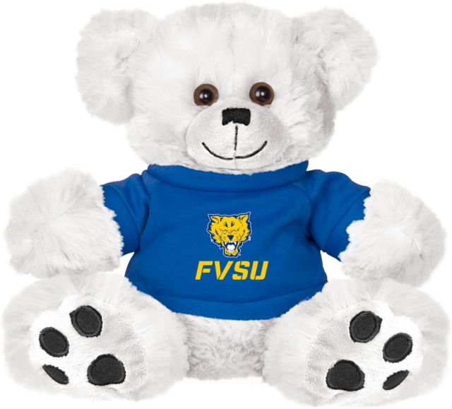 Fort Valley State Plush Big Paw 8 1/2 inch Bear w/Shirt Primary Mark - ONLINE ONLY