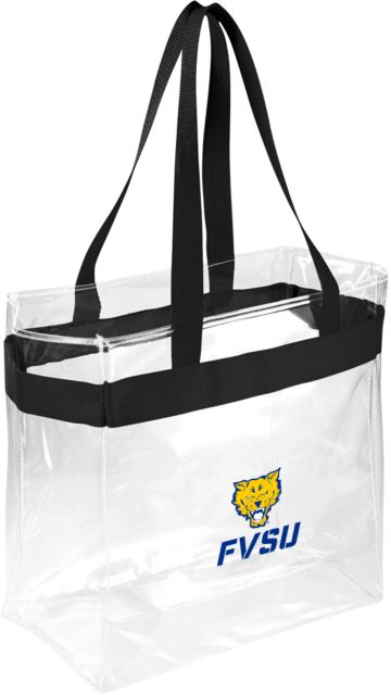 Fort Valley State Game Day Clear Stadium Tote Primary Mark - ONLINE ONLY