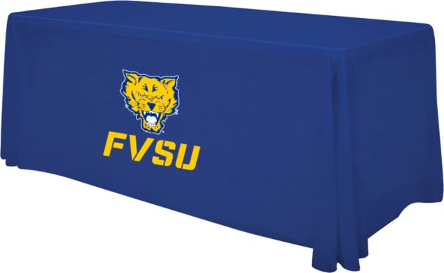 Fort Valley State 6 foot Table Throw Primary Mark - ONLINE ONLY