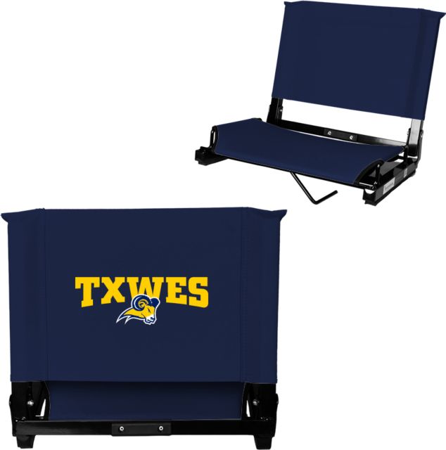 Texas Wesleyan Stadium Chair Secondary Mark - ONLINE ONLY