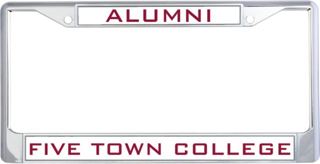 Five Towns Alumni Metal License Plate Frame in Alumni - ONLINE ONLY