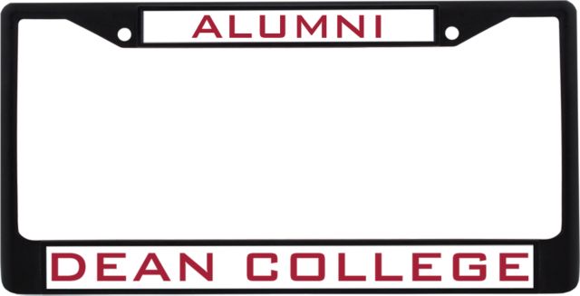 Dean College Alumni Metal License Plate Frame in Alumni - ONLINE ONLY