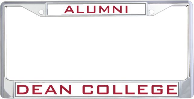 Dean College Alumni Metal License Plate Frame in Alumni - ONLINE ONLY