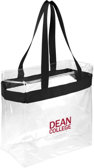 Dean College Game Day Clear Stadium Tote Primary Mark - ONLINE ONLY