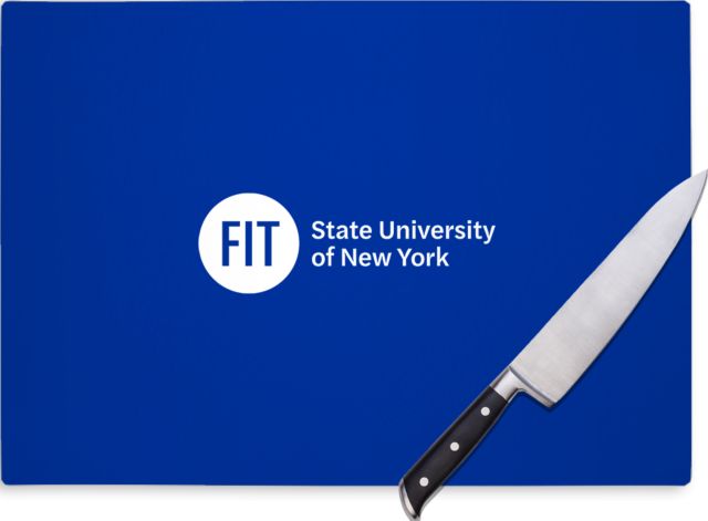 Fashion Institute Cutting Board FIT State University of New York - Wordmark - ONLINE ONLY