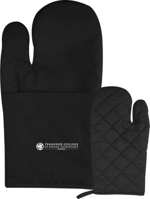 TCAT Nashville Quilted Canvas Oven Mitt TCAT horizontal - ONLINE ONLY