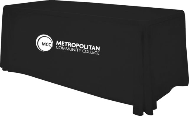 Metropolitan Penn Valley 6 foot Table Throw Metropolitan Community College - ONLINE ONLY