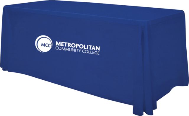Metropolitan Penn Valley 6 foot Table Throw Metropolitan Community College - ONLINE ONLY