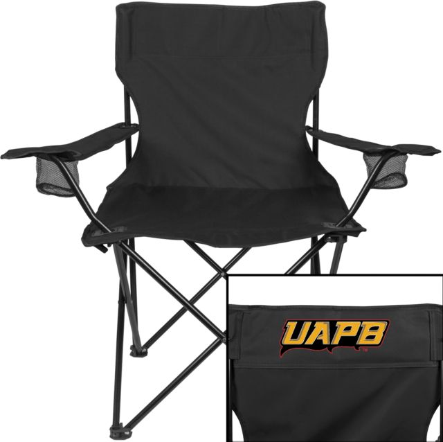 Arkansas Pine Bluff Deluxe Captains Chair UAPB Word Mark - ONLINE ONLY