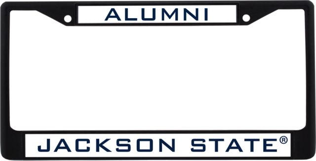 Jackson State Alumni Metal License Plate Frame in Alumni - ONLINE ONLY