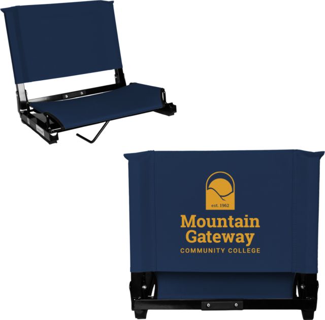Mountain Gateway Stadium Chair Mountain Gateway CC Stacked - ONLINE ONLY