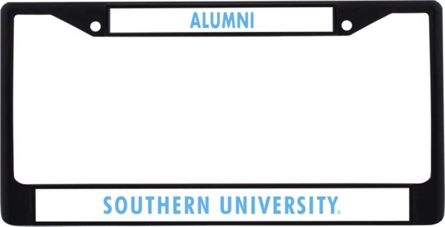 Southern University Metal License Plate Frame in Southern University - ONLINE ONLY
