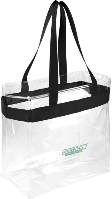 Southern University Game Day Clear Stadium Tote Southern Jaguars Wordmark - ONLINE ONLY