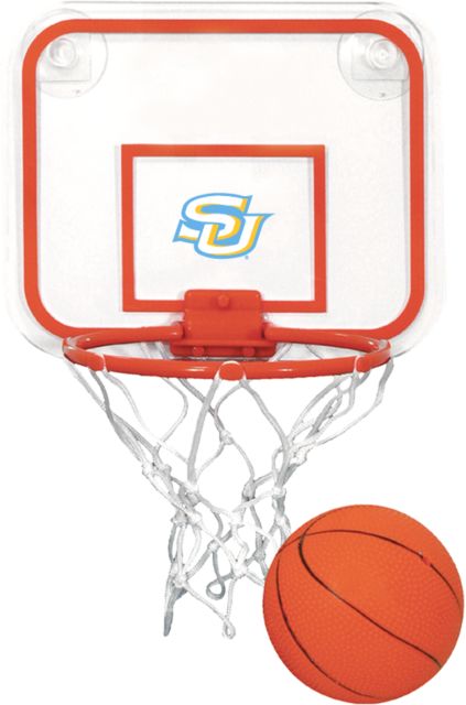 Southern University Mini Basketball & Hoop Set Interlocking SU - Primary Athletics Mark - ONLINE ONLY