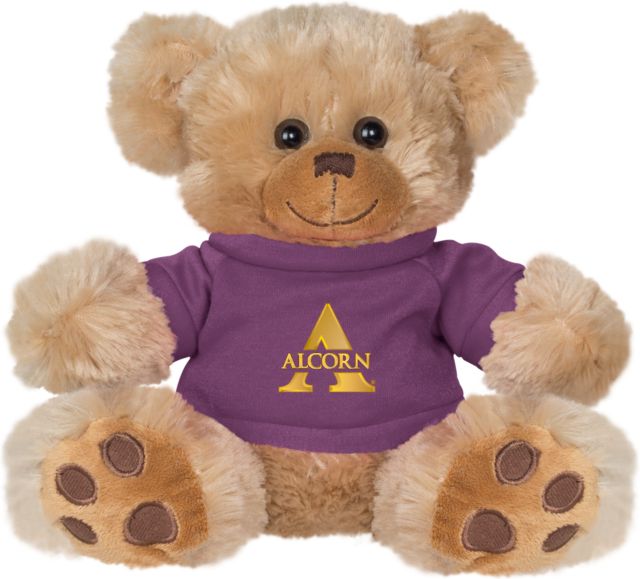 Alcorn Plush Big Paw 8 1/2 inch Bear w/ Shirt Alcorn A - ONLINE ONLY