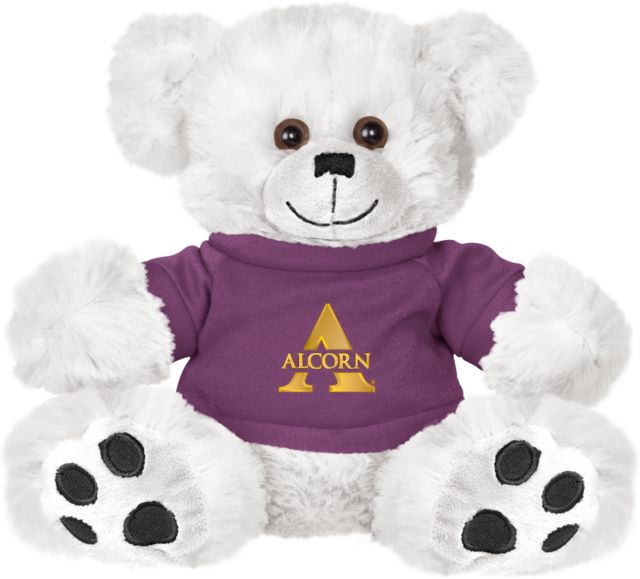 Alcorn Plush Big Paw 8 1/2 inch Bear w/ Shirt Alcorn A - ONLINE ONLY