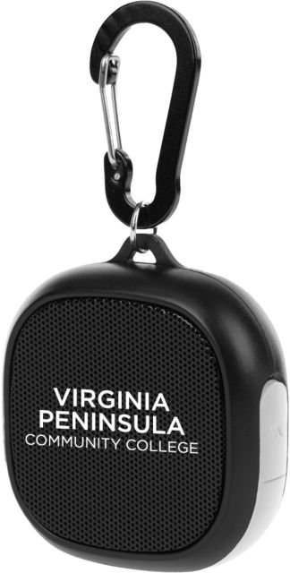 Virginia Peninsula Waterproof Speaker w/ Carabiner Virginia Peninsula Community College Stacked - ONLINE ONLY