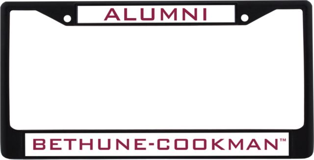 Bethune Cookman Alumni Metal License Plate Frame in Alumni - ONLINE ONLY