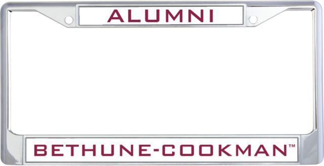 Bethune Cookman Alumni Metal License Plate Frame in Alumni - ONLINE ONLY
