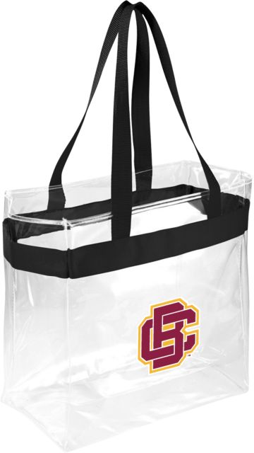 Bethune Cookman Game Day Clear Stadium Tote Primary Mark - ONLINE ONLY