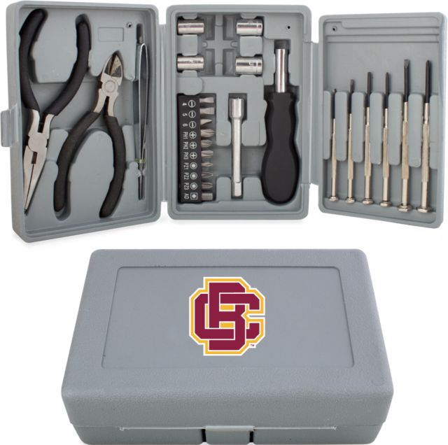 Bethune Cookman Compact 26 Piece Deluxe Tool Kit Primary Mark - ONLINE ONLY