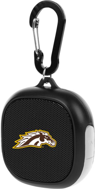 Western Michigan Waterproof Speaker w/ Carabiner WMU Bronco Head Mascot - ONLINE ONLY