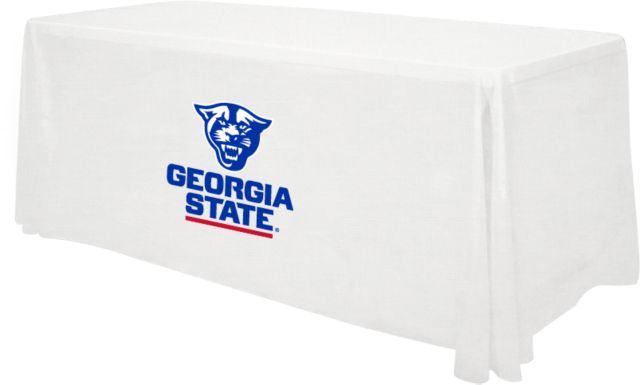 Georgia State 6 foot Table Throw Table Throw - ONLINE ONLY