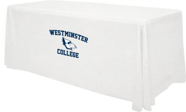 Westminster 6 foot Table Throw Westmister College Athletics Primary Mark - ONLINE ONLY