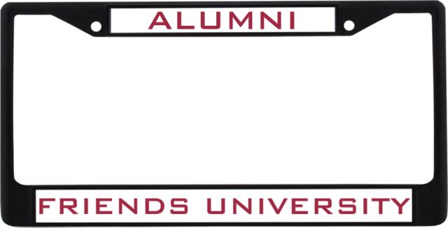 Friends Alumni Metal License Plate Frame in Alumni - ONLINE ONLY