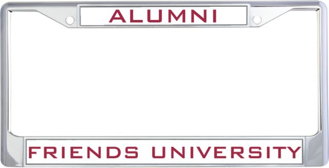 Friends Alumni Metal License Plate Frame in Alumni - ONLINE ONLY