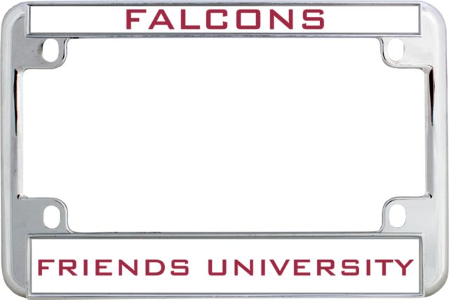 Friends Metal Motorcycle License Plate Frame in Falcons - ONLINE ONLY