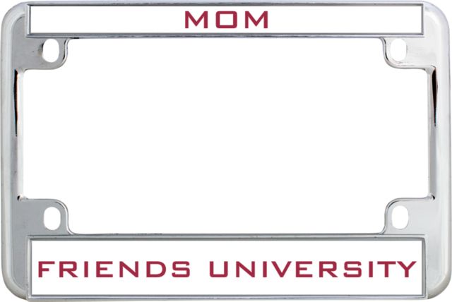 Friends Metal Motorcycle License Plate Frame in Mom - ONLINE ONLY