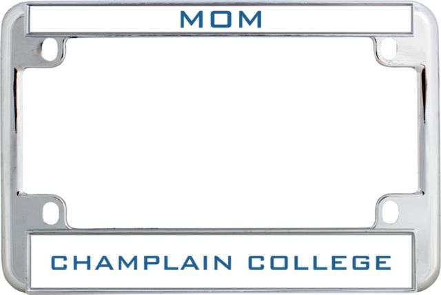 Champlain Metal Motorcycle License Plate Frame in Mom - ONLINE ONLY
