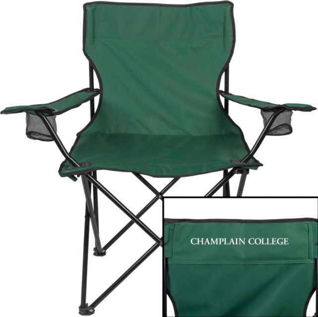 Champlain Deluxe Green Captains Chair Primary Mark - ONLINE ONLY