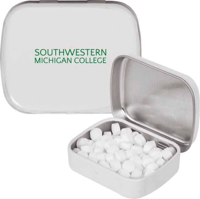 SW Michigan Rectangular Peppermint Tin Official Logo - ONLINE ONLY