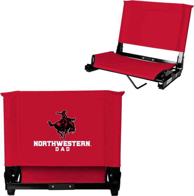 Northwestern OK Stadium Chair Northwestern Dad - ONLINE ONLY
