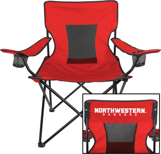 Northwestern OK Deluxe Captains Chair Northwestern WordMark - ONLINE ONLY