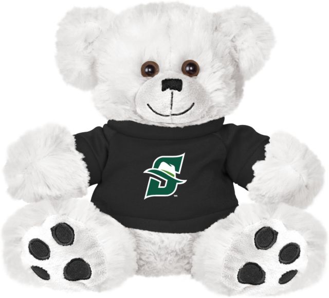 Stetson Plush Big Paw 8 1/2 inch Bear w/ Shirt Primary logo - ONLINE ONLY