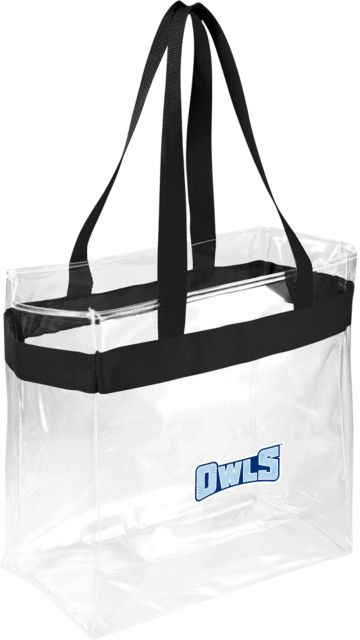 Prince George Game Day Clear Stadium Tote Owls Wordmark - ONLINE ONLY