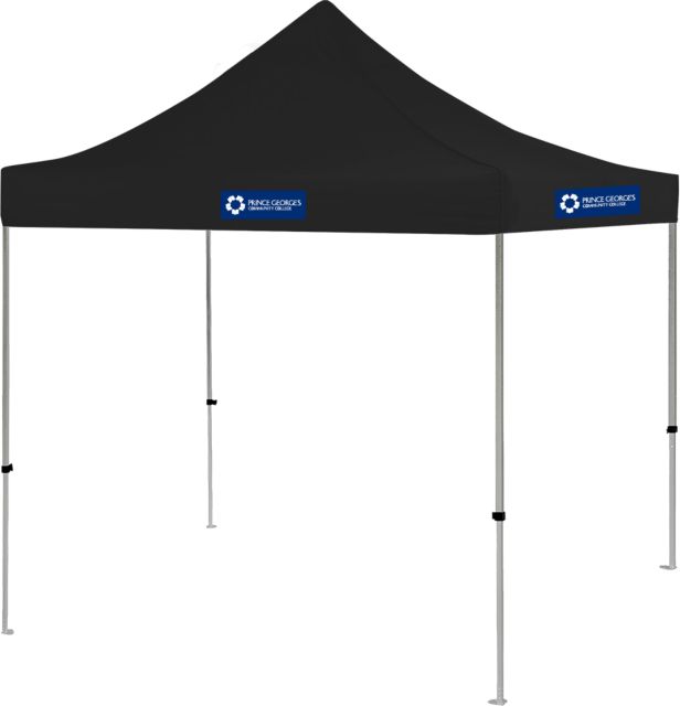 Prince George 9 ft x 9 ft Tent Prince Georges Community College Logo - ONLINE ONLY